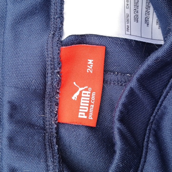 PUMA 2PC OUTFIT. GIRL 24 MONTHS Navy blue & Pink. - Picture 6 of 7